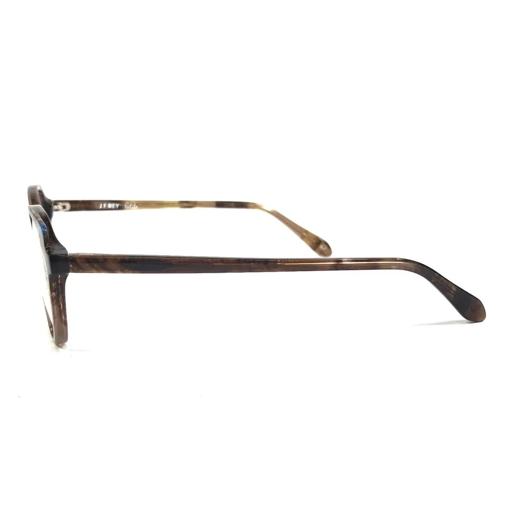 J.F. Rey Petite Eyeglasses Frames PA086 9095 Brown Blue Bur Speckled 48-15-140